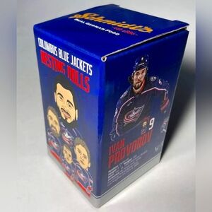 NHL Columbus Blue Jackets CBJ Hockey Nesting Player Figurines by Schmidt's